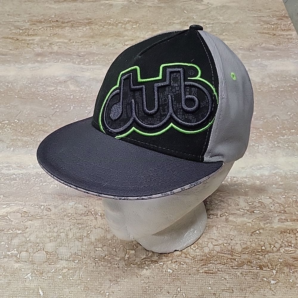 H3 MENS DUB FLAT BRIM HAT SNAP BACK OSFM